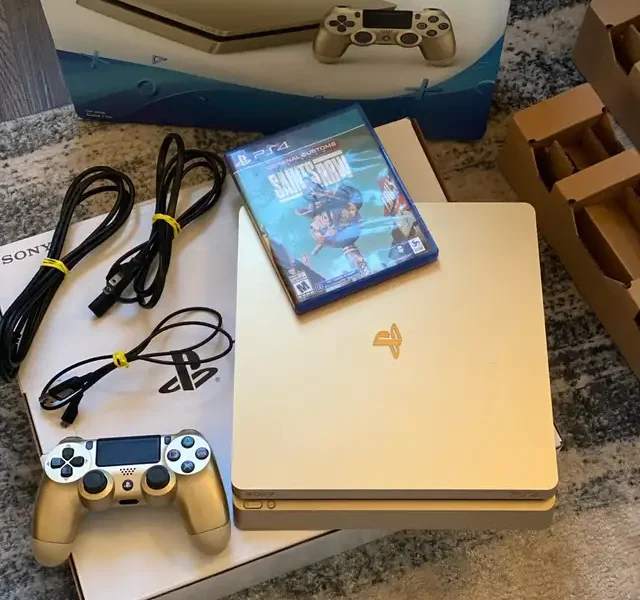 For Sale Gold Edition PlayStation 4 Slim 1Tb