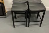 Black Metal Stools