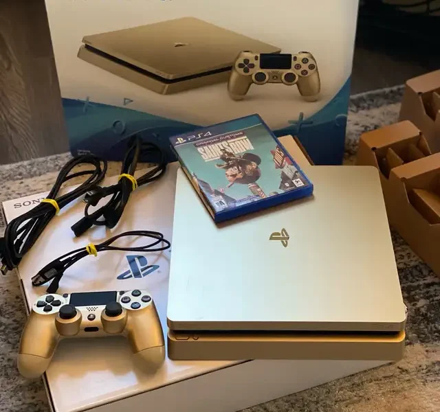 For Sale Gold Edition PlayStation 4 Slim 1Tb