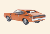 Australian Cars Issue 2 – Chrysler VH Valiant Charger R/T E49 (1972) – 1:43 Scale Model