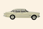 Australian Cars Issue 6 – Chrysler Valiant S-Series (1963) – 1:43 Scale Model