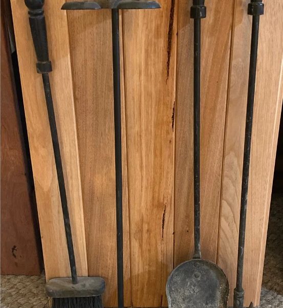 3 Piece Fireplace Tool Set plus Stand