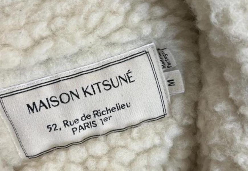 Maison Kitsuné Men’s Black Jacket