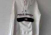 Polo Ralph Lauren Men’s White Hoodie