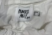 Princess Polly Women’s White Crop-top