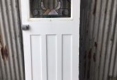 Solid Timber Leadlight Door