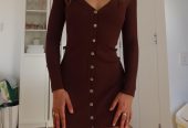 Tuchuzy Women’s Brown Dress