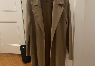 Zara Women’s Tan and Khaki Coat