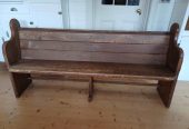 Church Pew Vintage timber