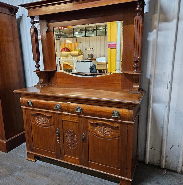 Large Victorian Style Sideboard