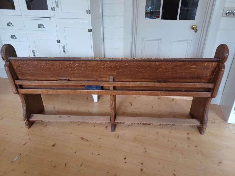 Church Pew Vintage timber