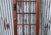 Solid Timber Glass Door