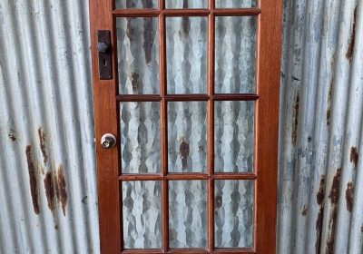 Solid Timber Glass Door