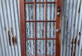 Solid Timber Glass Door