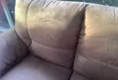 2 Setter Brown Sofa