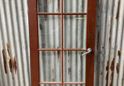 Solid Timber Glass Panel Door