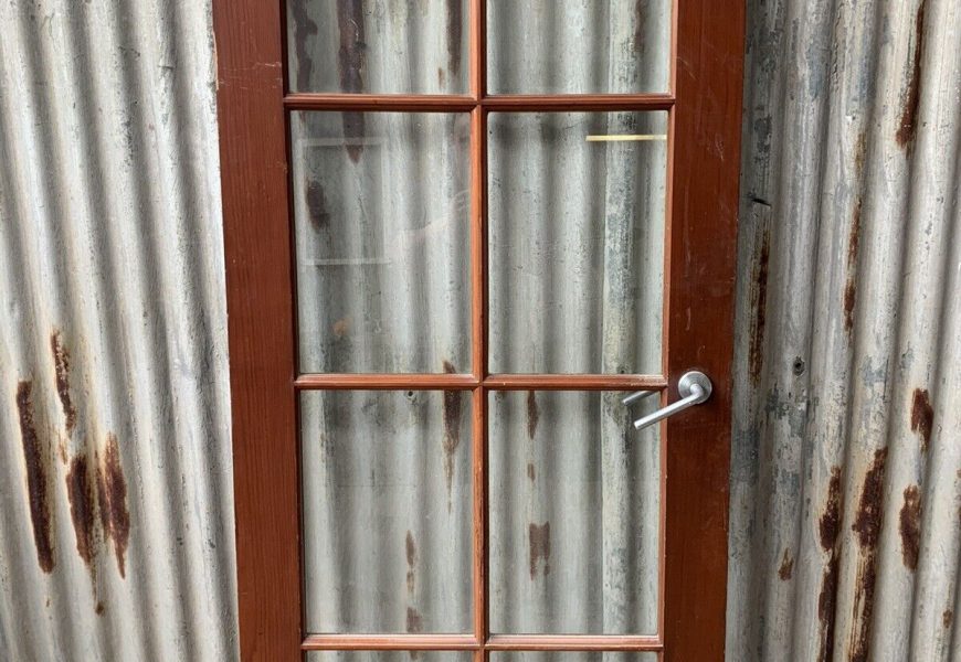 Solid Timber Glass Panel Door