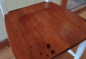 Solid Timber Wooden Dining Setting Suite Table and Six Chairs