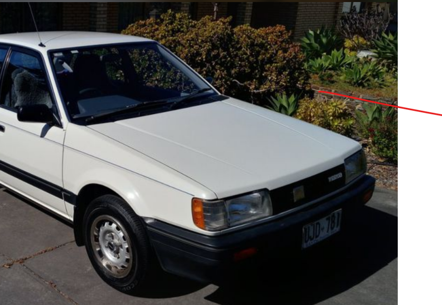 1986 Mazda 323 Super Deluxe