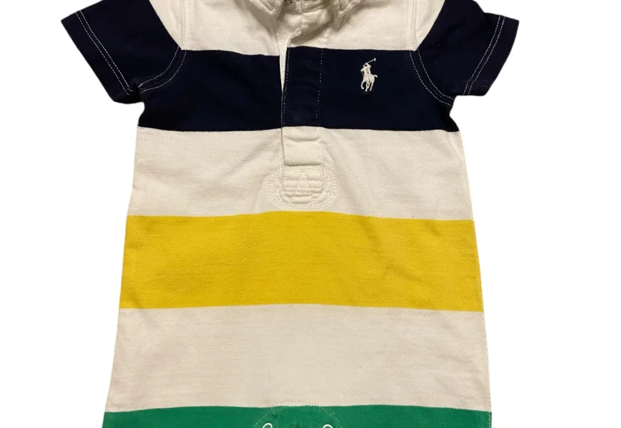 Ralph Lauren Striped Bodysuit, Size 000