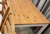 IKEA dining table & chairs