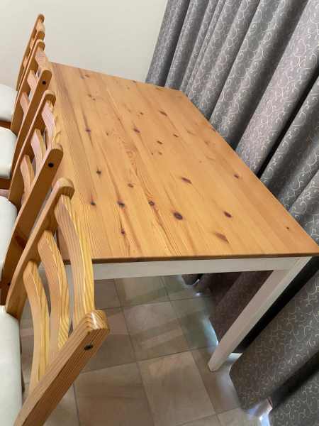 IKEA dining table & chairs