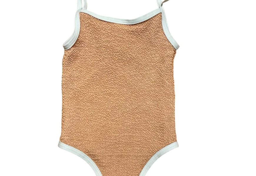 Zulu & Zephyr Peach Swimsuit, Size 1