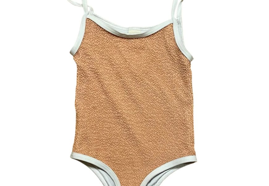 Zulu & Zephyr Peach Swimsuit, Size 1