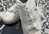 Polo Ralph Lauren white trainers