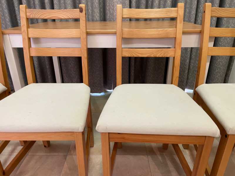 IKEA dining table & chairs