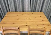 IKEA dining table & chairs