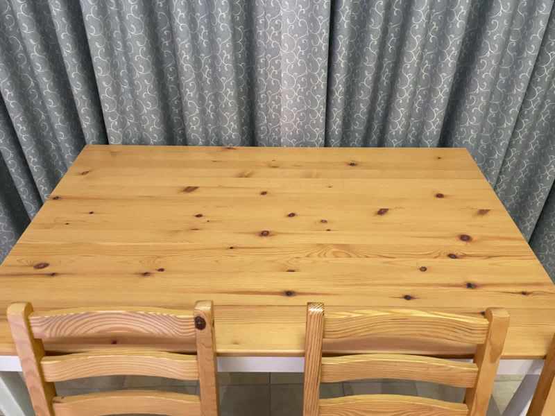 IKEA dining table & chairs