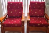 Fabric Lounge 3 Seaters & Chairs