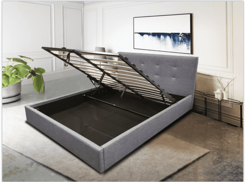 Brand New Gas Lift Storage Bed Frame, D/Q/K From $399