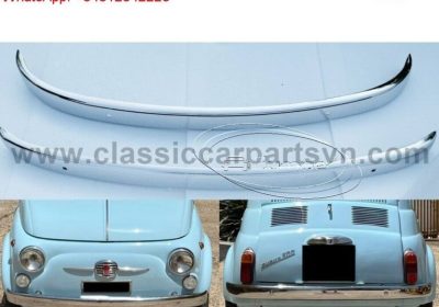 Fiat-500-Stainless-steel-bumpers-1957-1975-1