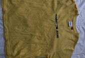 Tommy Hilfiger yellow tshirt