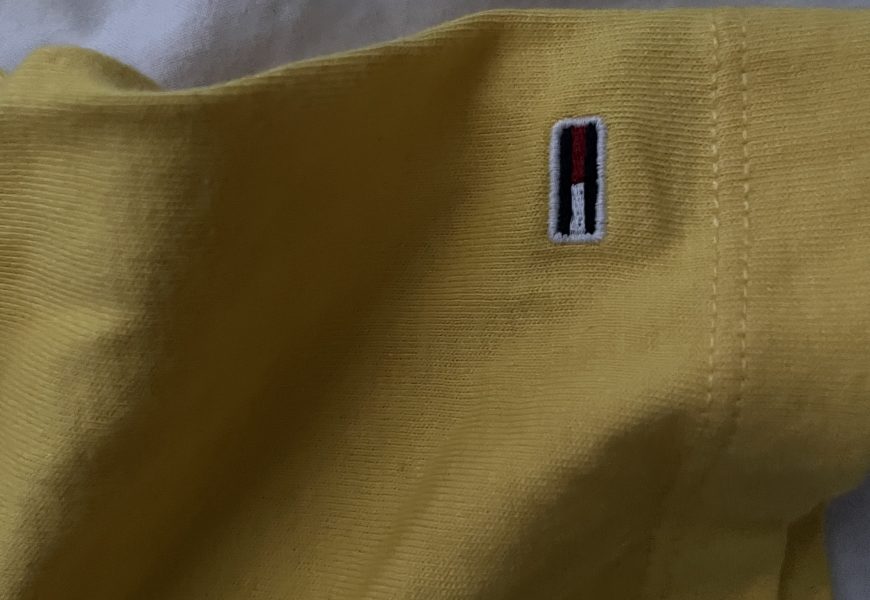 Tommy Hilfiger yellow tshirt