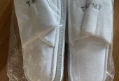 Trump hotel slippers