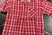 Boys Tommy Hilfiger red shirt