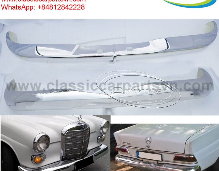 Mercedes W110 fintail bumpers (1961 – 1968)