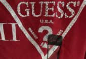 Guess Hawaii red tshirt