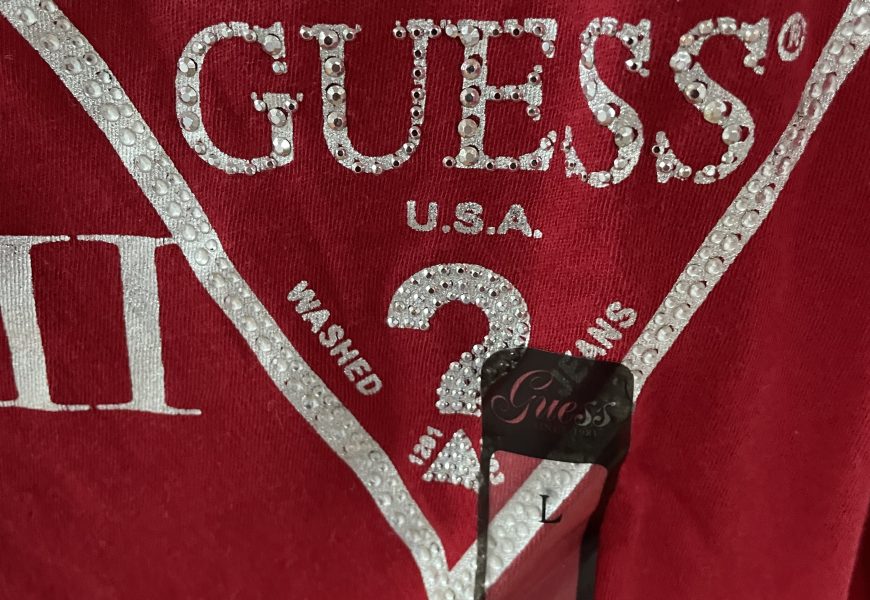 Guess Hawaii red tshirt