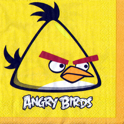ANGRY BIRDS LUNCH NAPKINS