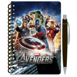 AVENGERS SPIRAL NOTEPAD with PEN