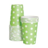 Paper Eskimo Apple Green Cups