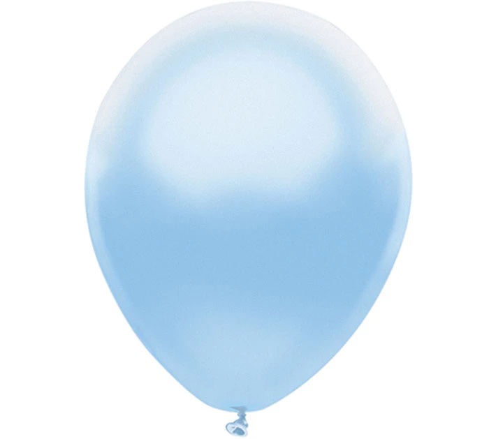 Baby Blue Latex Party Balloon