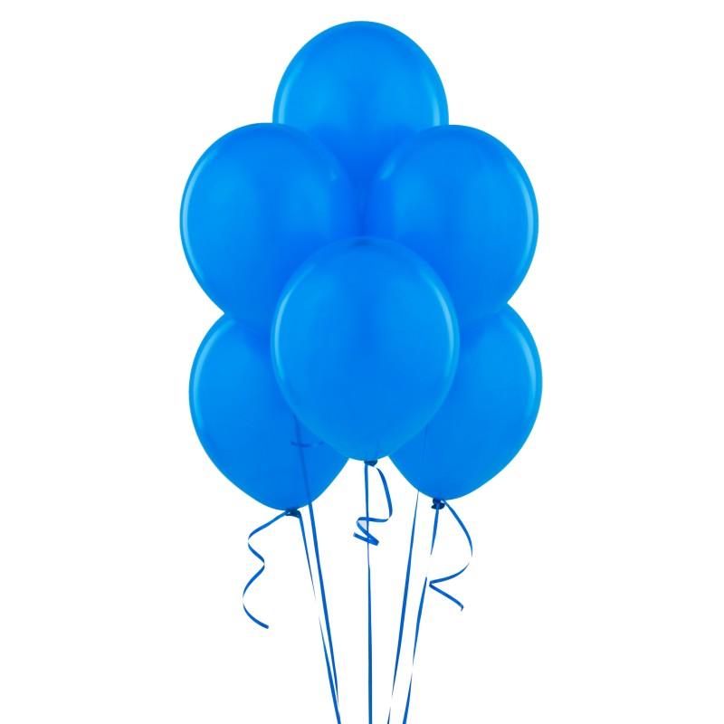 Blue Latex Party Balloons