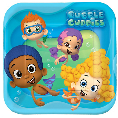 BUBBLE GUPPIES DINNER PLATE
