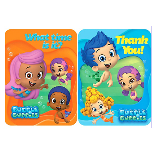 BUBBLE GUPPIES INVITE and THANK YOU COMBO