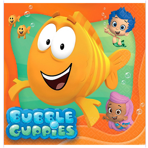 BUBBLE GUPPIES LUNCH NAPKINS